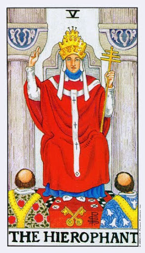 Lá The Hierophant