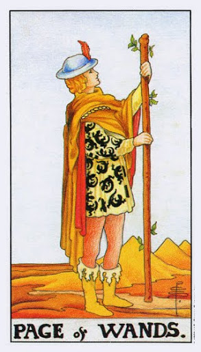Lá Page of Wands