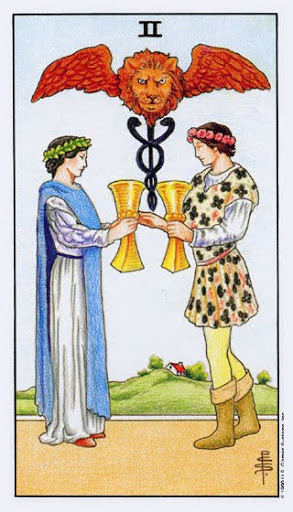 Lá Two of Cups