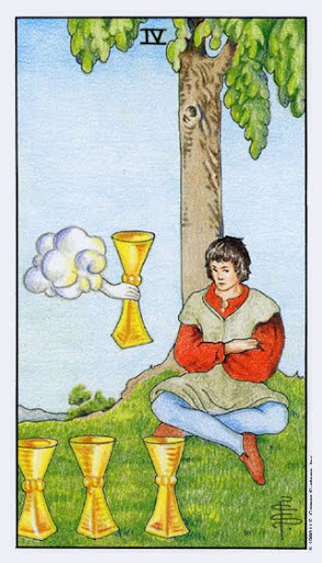 Lá Four of Cups