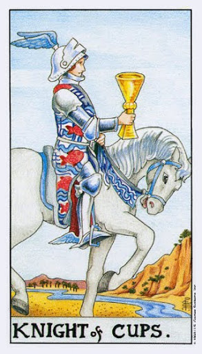 Lá Knight of Cups