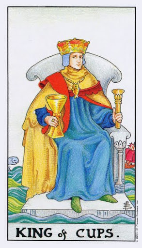 Lá King of Cups