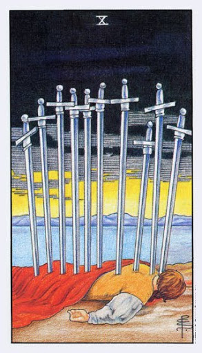 Lá Ten of Swords