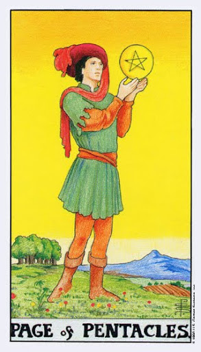 Lá Page of Pentacles