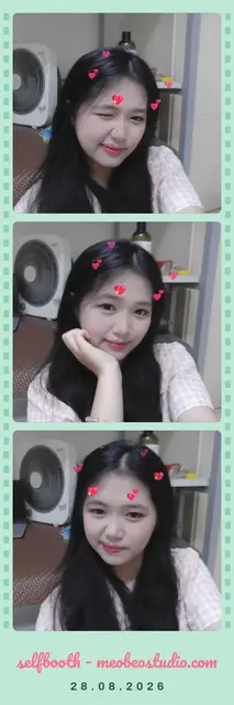 Cuộn phim ảnh chụp tại Selfbooth Mèo Béo Studio