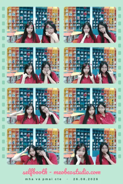 Cuộn phim ảnh chụp tại Selfbooth Mèo Béo Studio