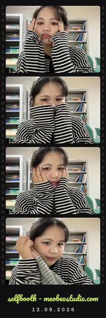Cuộn phim ảnh chụp tại Selfbooth Mèo Béo Studio