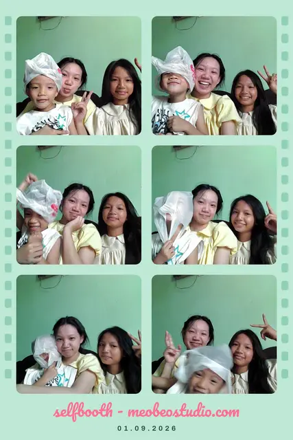 Cuộn phim ảnh chụp tại Selfbooth Mèo Béo Studio