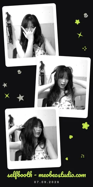 Cuộn phim ảnh chụp tại Selfbooth Mèo Béo Studio