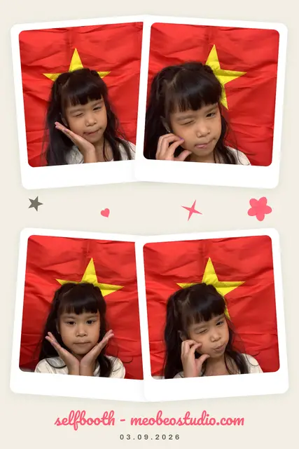 Cuộn phim ảnh chụp tại Selfbooth Mèo Béo Studio