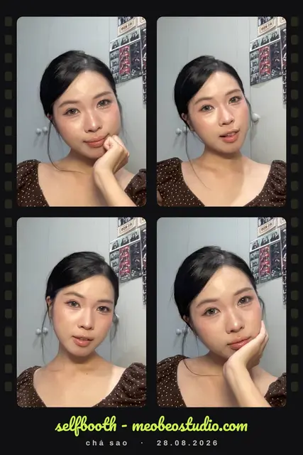 Cuộn phim ảnh chụp tại Selfbooth Mèo Béo Studio