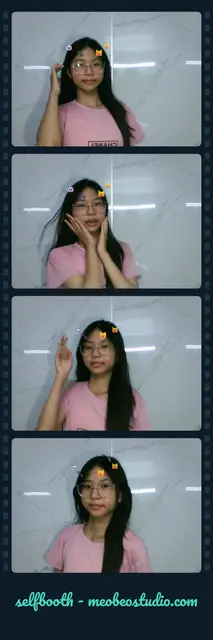 Cuộn phim ảnh chụp tại Selfbooth Mèo Béo Studio