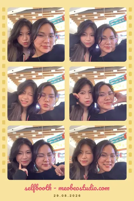 Cuộn phim ảnh chụp tại Selfbooth Mèo Béo Studio