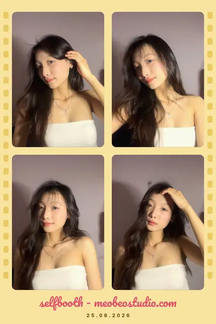 Cuộn phim ảnh chụp tại Selfbooth Mèo Béo Studio