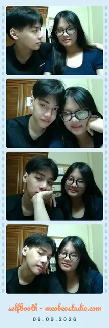 Cuộn phim ảnh chụp tại Selfbooth Mèo Béo Studio