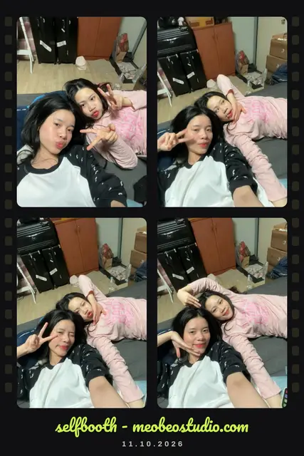 Cuộn phim ảnh chụp tại Selfbooth Mèo Béo Studio
