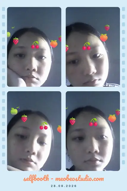 Cuộn phim ảnh chụp tại Selfbooth Mèo Béo Studio