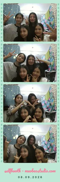 Cuộn phim ảnh chụp tại Selfbooth Mèo Béo Studio