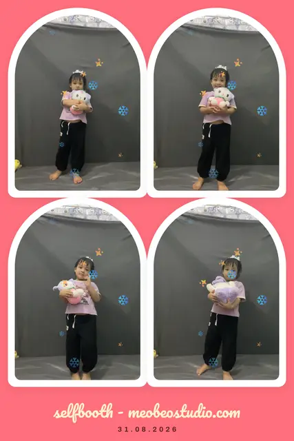 Cuộn phim ảnh chụp tại Selfbooth Mèo Béo Studio