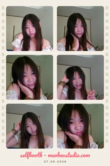 Cuộn phim ảnh chụp tại Selfbooth Mèo Béo Studio