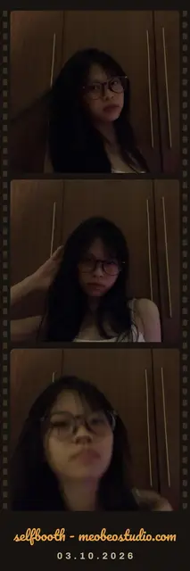 Cuộn phim ảnh chụp tại Selfbooth Mèo Béo Studio