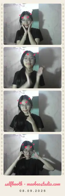 Cuộn phim ảnh chụp tại Selfbooth Mèo Béo Studio