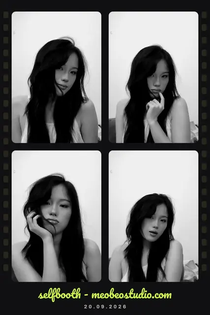 Cuộn phim ảnh chụp tại Selfbooth Mèo Béo Studio
