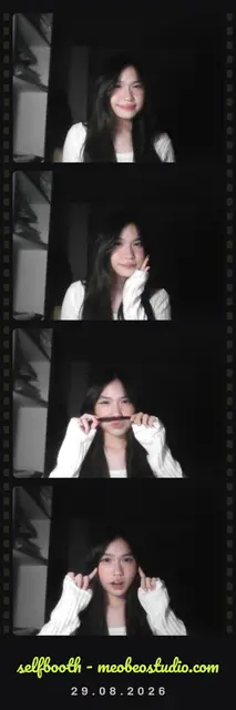 Cuộn phim ảnh chụp tại Selfbooth Mèo Béo Studio