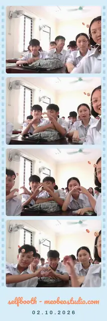 Cuộn phim ảnh chụp tại Selfbooth Mèo Béo Studio